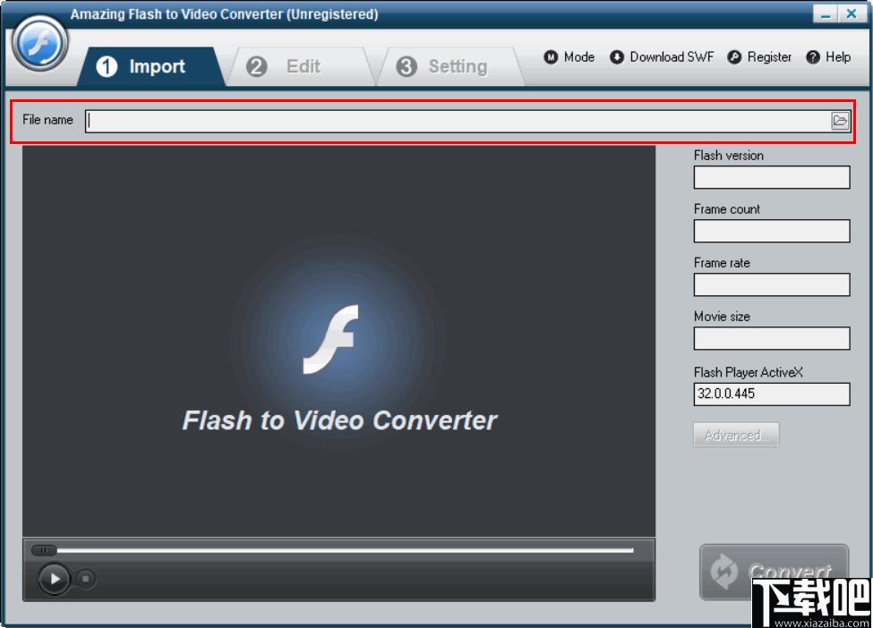 Amazing Flash to Video Converter下载,视频转换,flsh转换